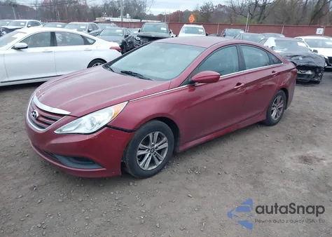 2014 Hyundai Sonata Gls из США, поврежденный, VIN 5NPEB4AC7EH893018